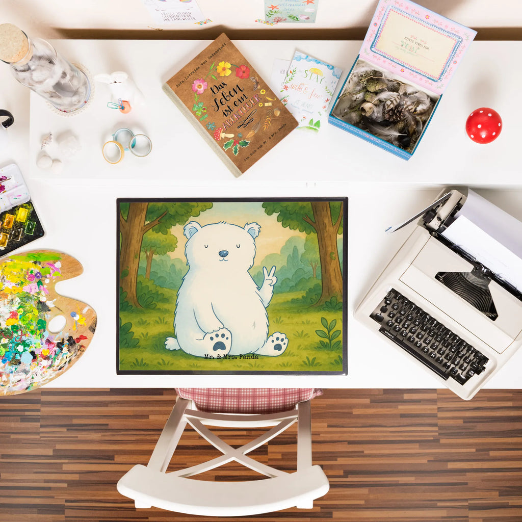 Schreibtischunterlage Eisbär Faul Design Schreibunterlage, Schreibtischauflage, Bürobedarf, Büroartikel, Schreibwaren, Schreibtisch Unterlagen, Schreibtischunterlage Groß, Bär, Teddy, Teddybär, Eisbär, Nordpol, Faul, Entspannen, Relaxen, Büro, Arbeit, Bürojob, Arbeitsplatz, Homeoffice