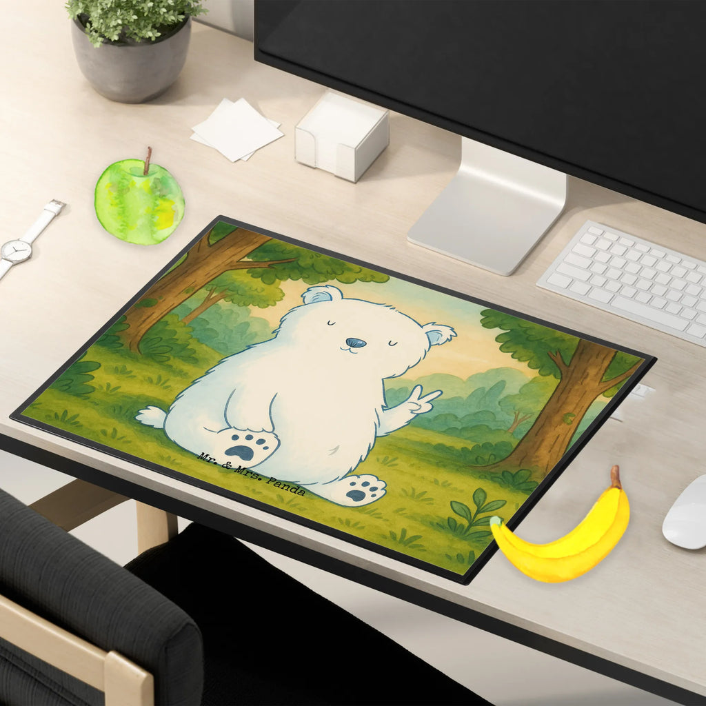 Schreibtischunterlage Eisbär Faul Design Schreibunterlage, Schreibtischauflage, Bürobedarf, Büroartikel, Schreibwaren, Schreibtisch Unterlagen, Schreibtischunterlage Groß, Bär, Teddy, Teddybär, Eisbär, Nordpol, Faul, Entspannen, Relaxen, Büro, Arbeit, Bürojob, Arbeitsplatz, Homeoffice