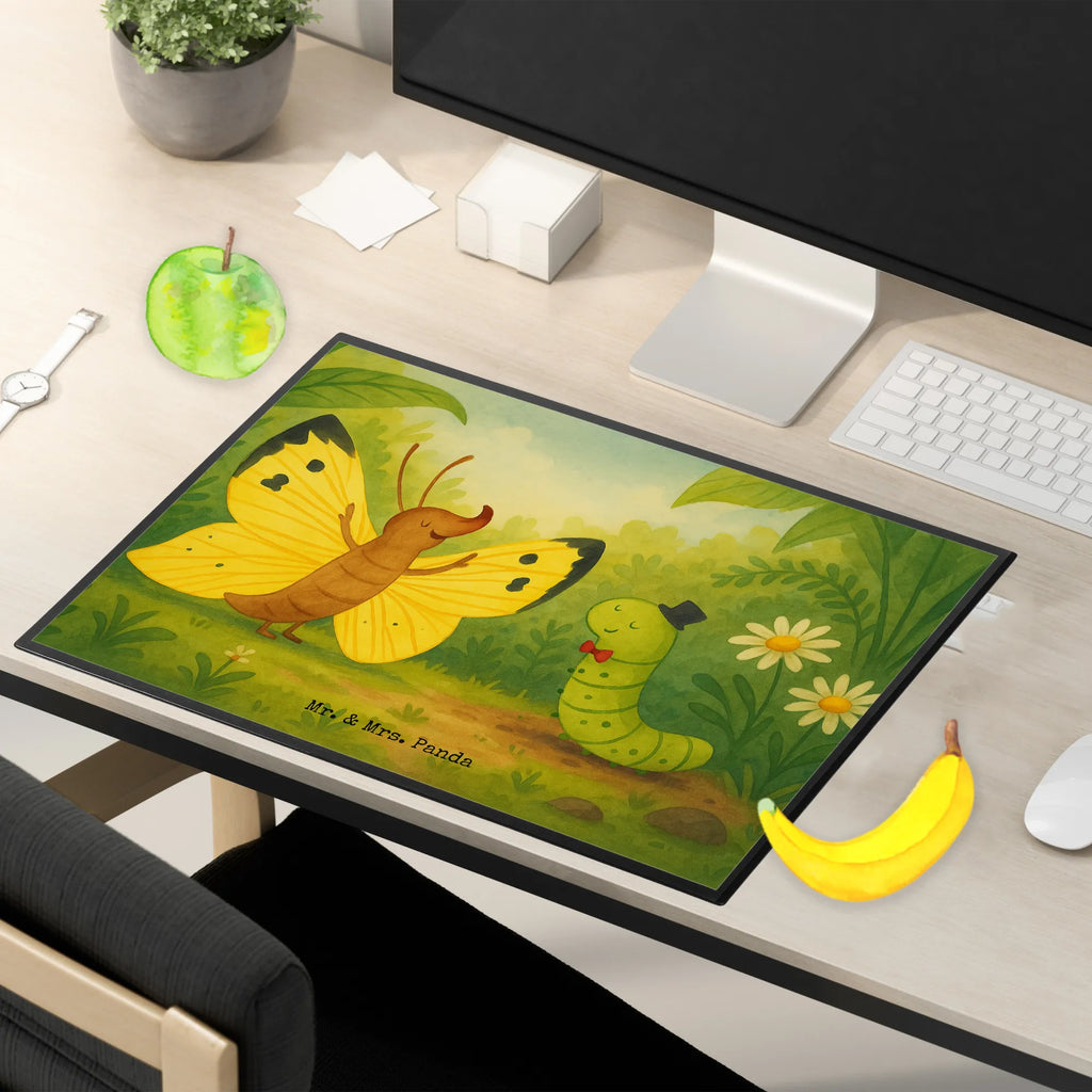 Schreibtischunterlage Raupe Schmetterling Design Schreibunterlage, Schreibtischauflage, Bürobedarf, Büroartikel, Schreibwaren, Schreibtisch Unterlagen, Schreibtischunterlage Groß, Tiermotive, Gute Laune, lustige Sprüche, Tiere, Raupe, Schmetterling, Zitronenfalter, Entwicklung, Erwachsen werden, Kokon, Hut, Hütchen, Schönheit, Aufwachsen