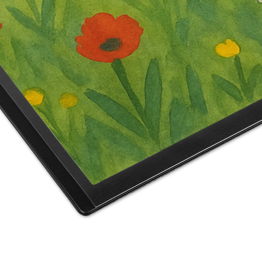 Schreibtischunterlage Pinguin Blumen Design Schreibunterlage, Schreibtischauflage, Bürobedarf, Büroartikel, Schreibwaren, Schreibtisch Unterlagen, Schreibtischunterlage Groß, Pinguin, Pinguine, Blumenkranz, Universum, Leben, Wünsche, Ziele, Lebensziele, Motivation, Lebenslust, Liebeskummer, Geschenkidee