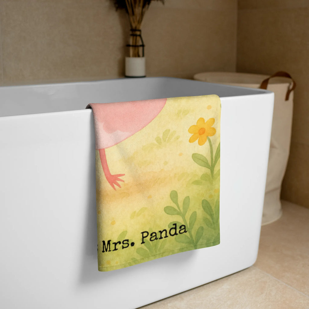 XL Badehandtuch Axolotl Tanzen Design Handtuch, Badetuch, Duschtuch, Strandtuch, Saunatuch, Axolotl, Molch, Axolot, Schwanzlurch, Lurch, Lurche, Dachschaden, Sterne, verrückt, Freundin, beste Freundin