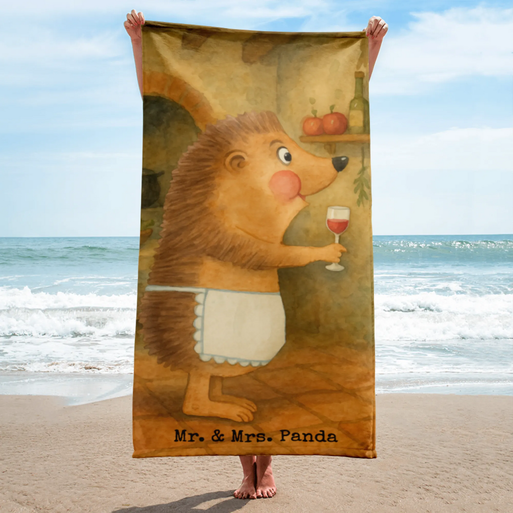 XL Badehandtuch Igel Wein Design Handtuch, Badetuch, Duschtuch, Strandtuch, Saunatuch, Tiermotive, Gute Laune, lustige Sprüche, Tiere, Wein Spruch, Igel, Geschenk Weintrinker, Geschenk Weinliebhaber, Wein Deko, Weinglas, Rotwein, Weißwein, Wein trinken