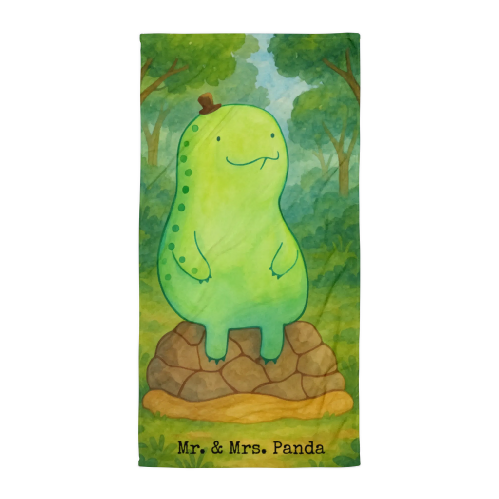 XL Badehandtuch Schildkröte Pause Design Handtuch, Badetuch, Duschtuch, Strandtuch, Saunatuch, Schildkröte, Achtsamkeit, Entschleunigen, achtsam