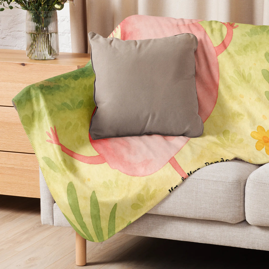 Sherpa Kuscheldecke Axolotl Tanzen Design Axolotl, Molch, Axolot, Sterne, Schwanzlurch, Freundin, Lurche, Lurch, Dachschaden, beste Freundin, verrückt