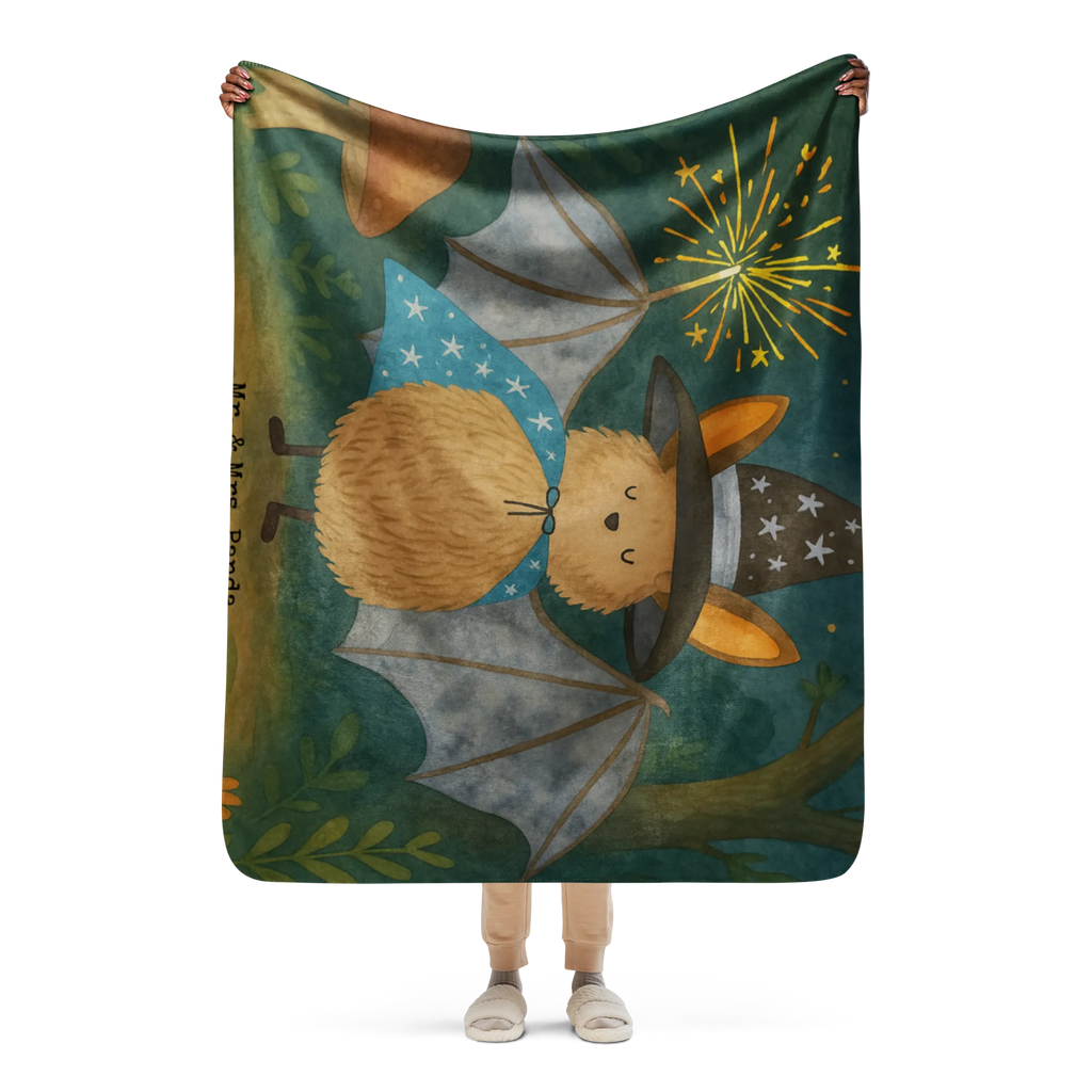 Sherpa Kuscheldecke Fledermaus Zauberer Design Tiermotive, Gute Laune, lustige Sprüche, Tiere, Zauberer, Fledermaus, Fledermäuse, Frauen, Magier, reinsteigern