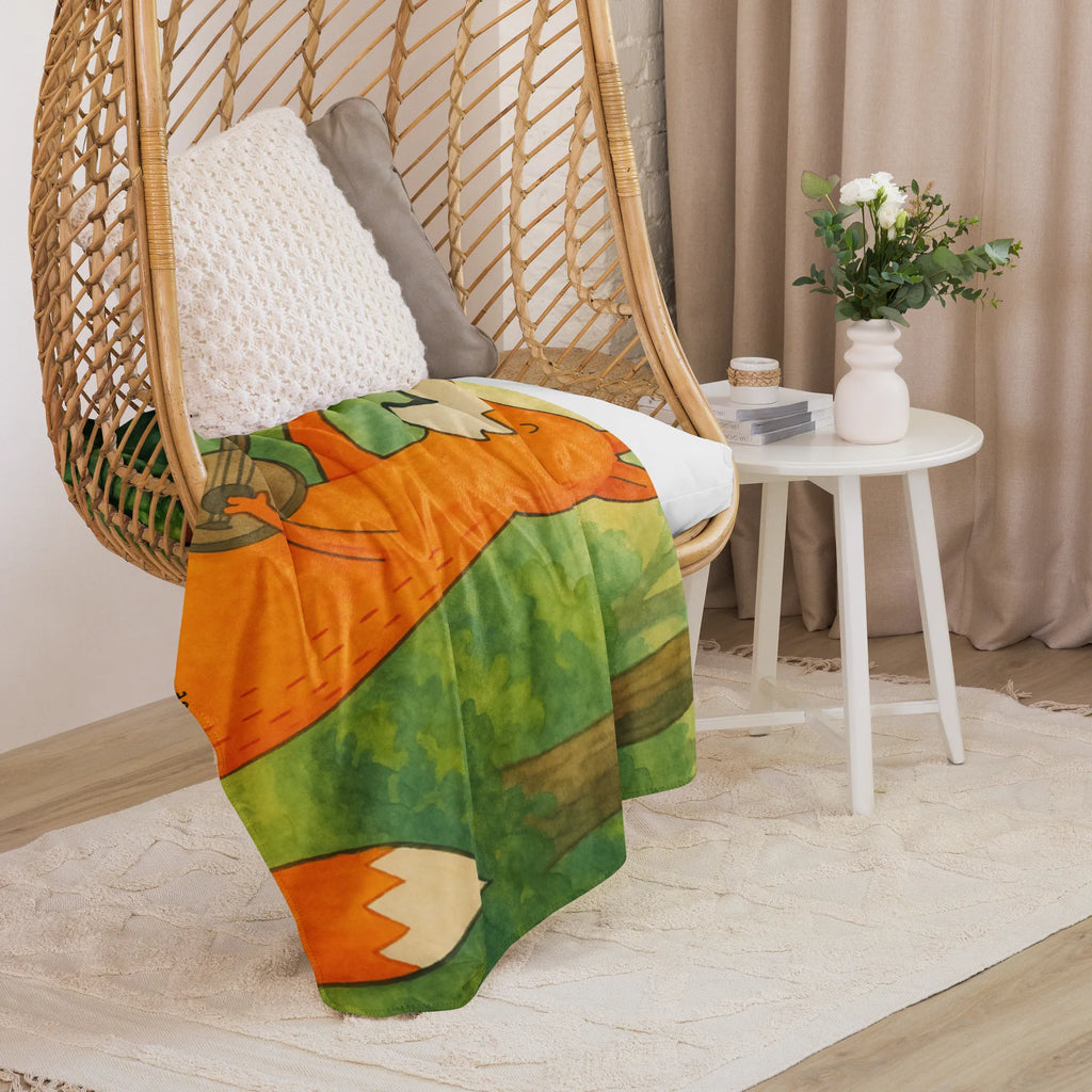 Sherpa Kuscheldecke Fuchs Gitarre Design Fuchs, Sänger, Füchse, Geschenk Musiker, Musik Spruch, Sängerin, Gitarre, Musikerin