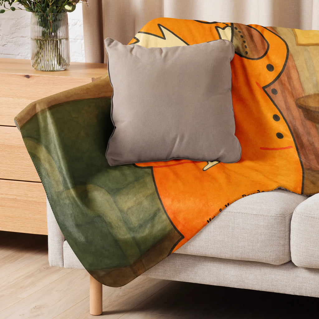 Sherpa Kuscheldecke Fuchs Lord Design Fuchs, tröstende Worte, Motivation Spruch, Liebeskummer Geschenk, Problemlösung, Spruch lustig, Füchse