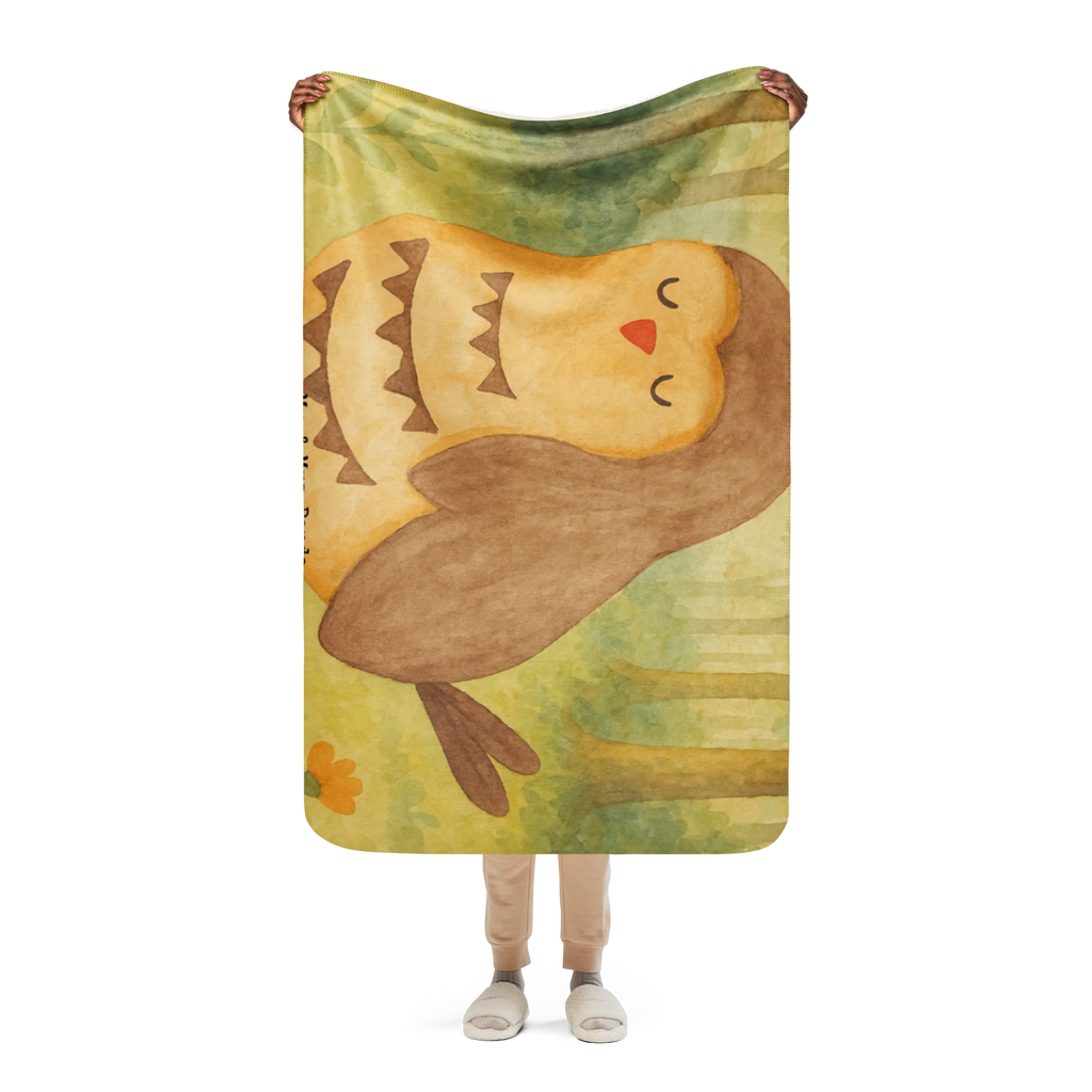 Sherpa Kuscheldecke Eule Zufrieden Design Eule, Liebe Spruch, Wortspiel lustig, Spruch schön, Eule Spruch, Owl, Eule deko, Romantisch, Geschenk Hochzeitstag