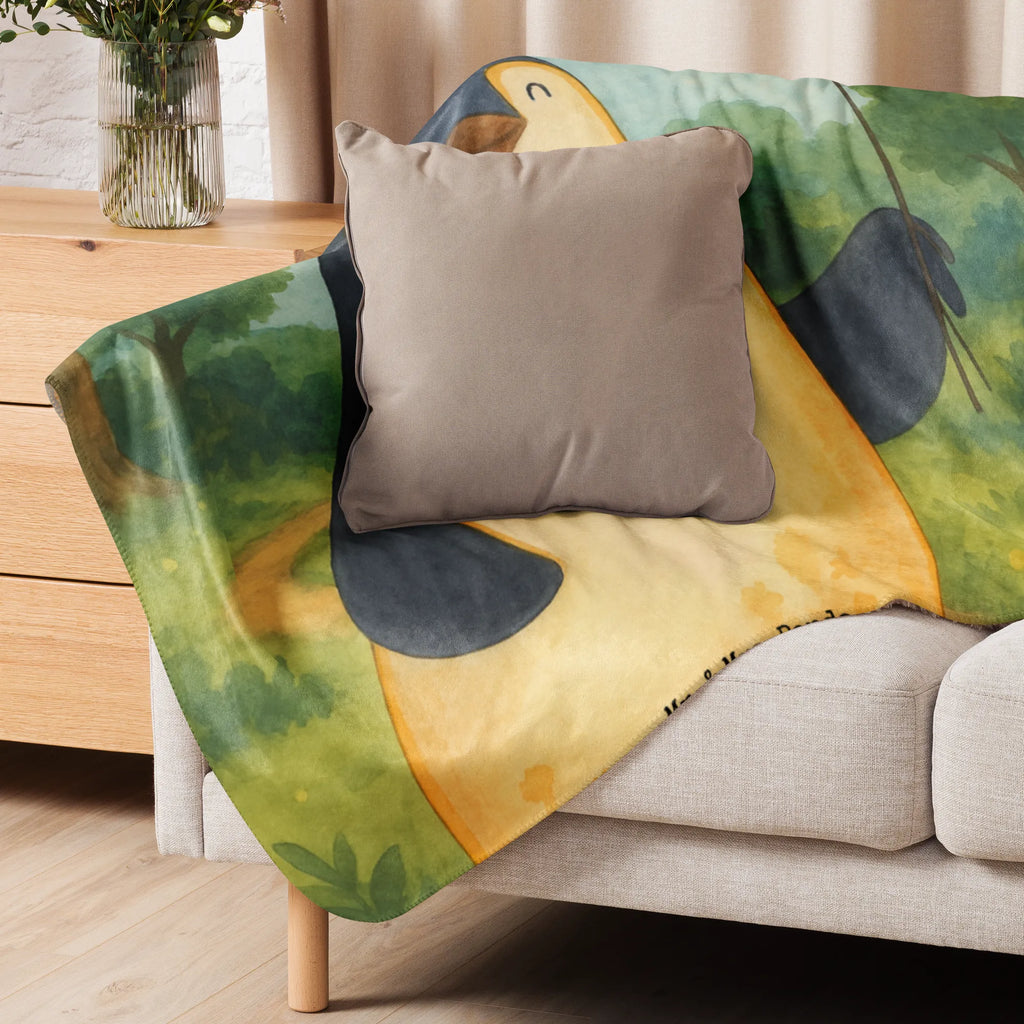 Sherpa Kuscheldecke Pinguin Luftballon Design Pinguin, Glück, Geschenk Freundin, Neustart, Tagträume, Motivation, neues Leben, Liebe, Luftballon, Lebenslust, beste Freundin, Pinguine, Geschenkidee