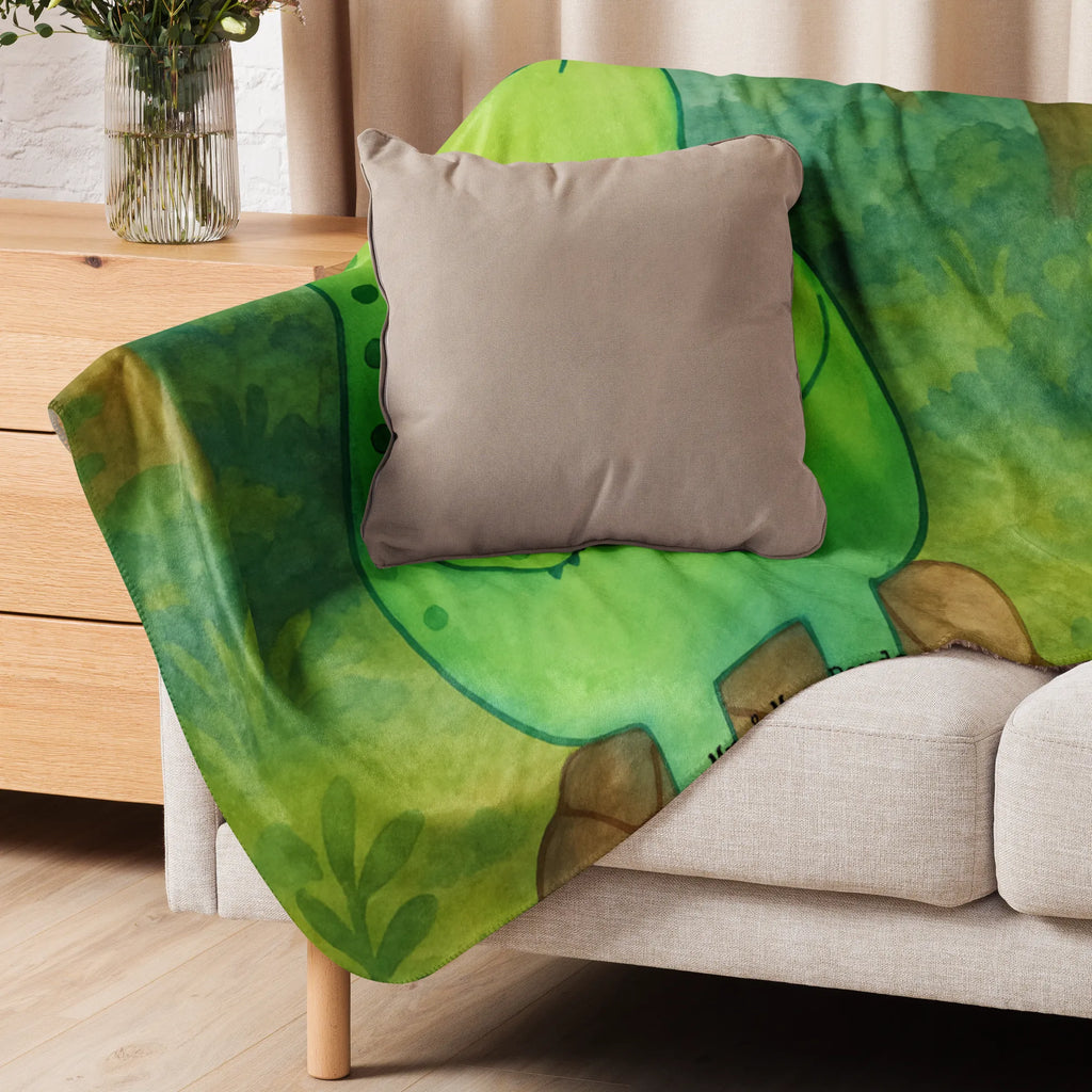 Sherpa Kuscheldecke Schildkröte Pause Design Schildkröte, Entschleunigen, Achtsamkeit, achtsam