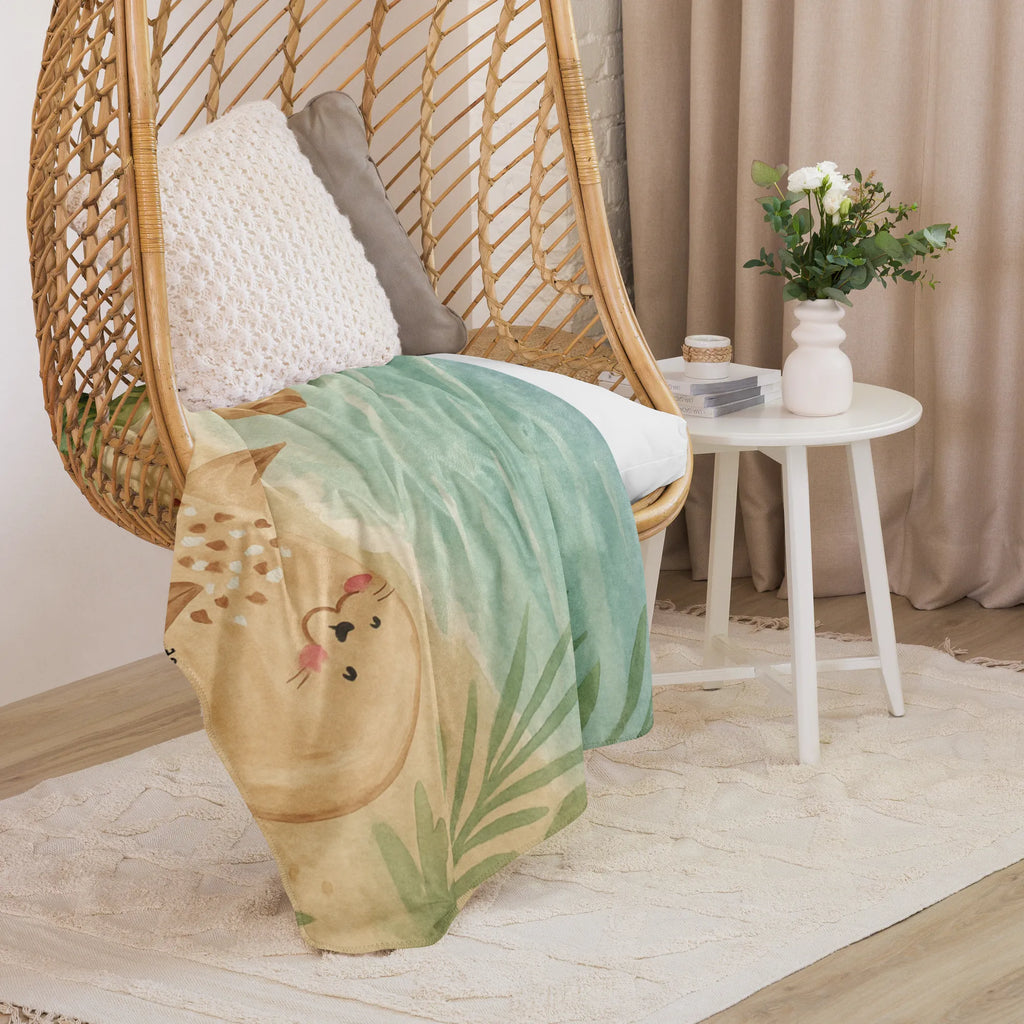 Sherpa Kuscheldecke Robbe Liegen Design Tiermotive, Gute Laune, lustige Sprüche, Tiere, Meerestier, Nordsee, Robbe, Strand, Robben, Ostsee, Lachen, Freude, Seehund