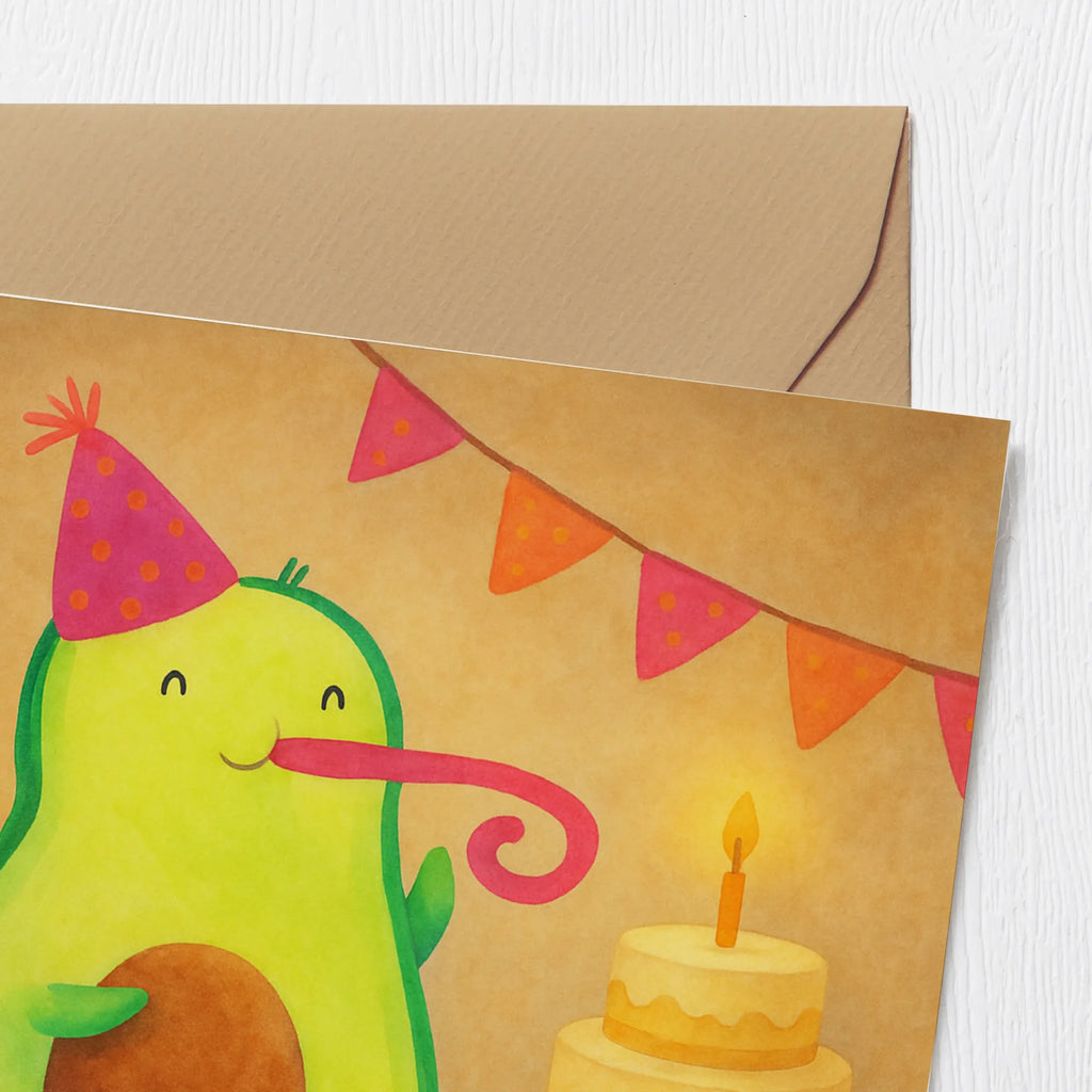 Deluxe Karte Avocado Geburtstag Design Karte, Grußkarte, Klappkarte, Einladungskarte, Glückwunschkarte, Hochzeitskarte, Geburtstagskarte, Hochwertige Grußkarte, Hochwertige Klappkarte, Avocado, Veggie, Vegan, Gesund