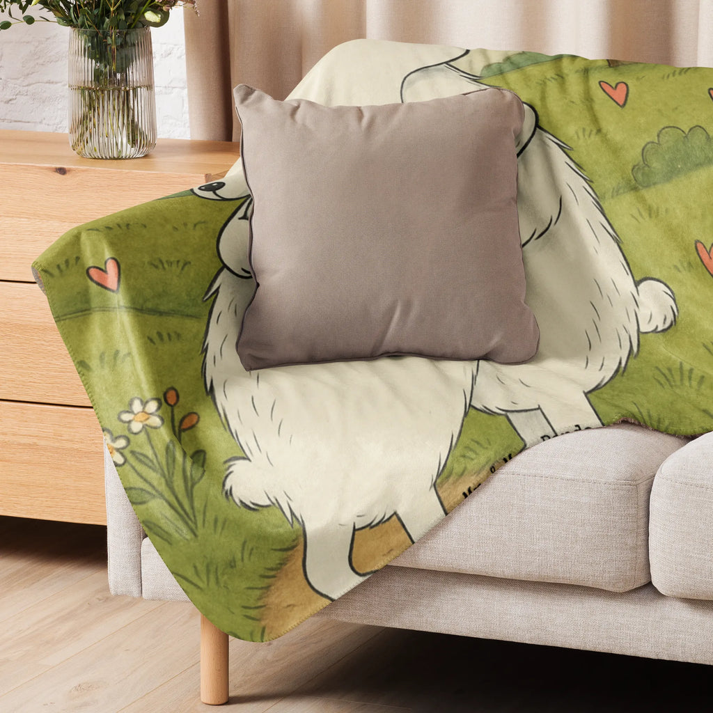 Sherpa Kuscheldecke Eisbär Umarmen Design Tiermotive, Gute Laune, lustige Sprüche, Tiere