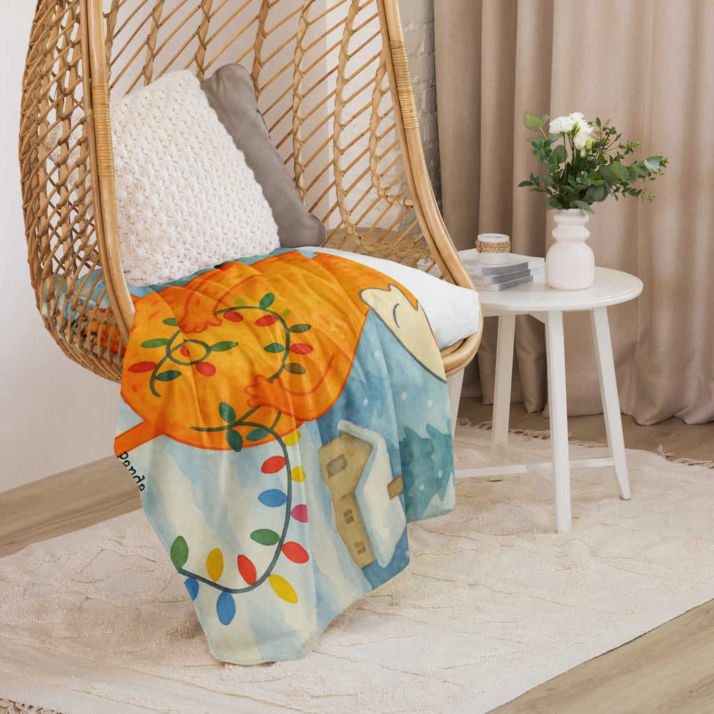 Sherpa Kuscheldecke Fuchs Weihnachten Design Winter, Weihnachten, Weihnachtsdeko, Nikolaus, Advent, Heiligabend, Wintermotiv, Fuchs, Füchse, Weihnachtszeit, Spruch schön, Geschenk Weihnachten, Weihnachtsmann