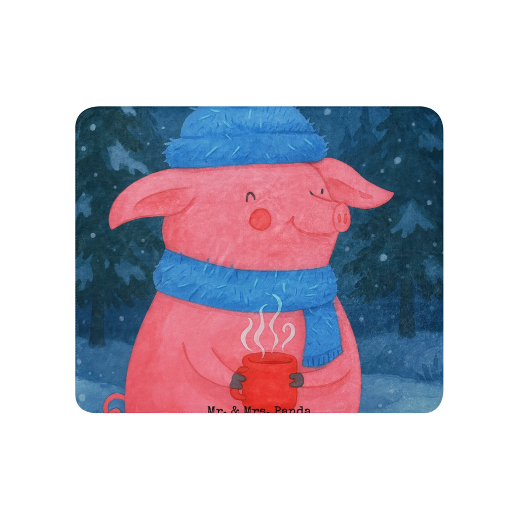 Sherpa Kuscheldecke Schweinchen Glühwein Design Winter, Weihnachten, Weihnachtsdeko, Nikolaus, Advent, Heiligabend, Wintermotiv, Betrunken, Spruch, Weihnachtsmarkt, Glühwein