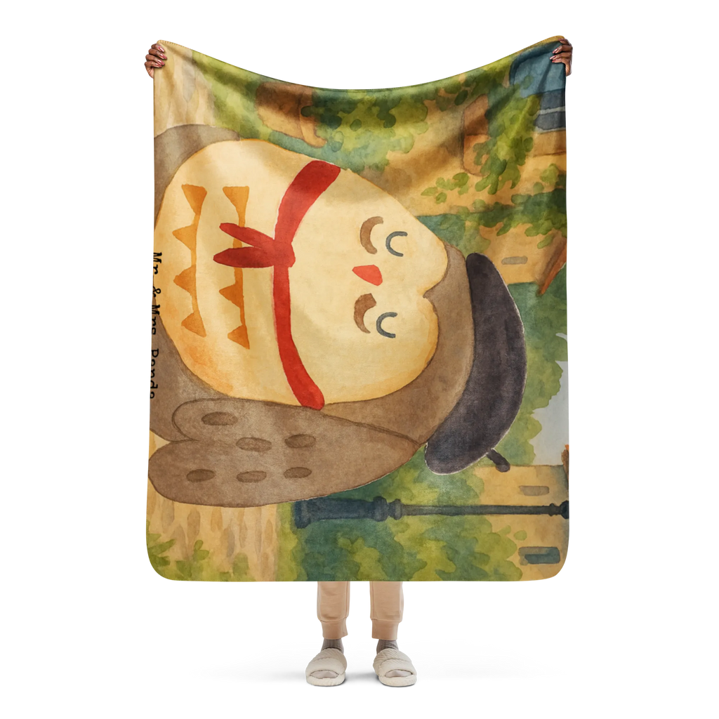 Sherpa Kuscheldecke Eule Frankreich Design Eule, Owl, Eulen, Eule Deko, hibou, La vie est belle, Frankreich, Spruch schön, das Leben ist schön, Spruch Französisch