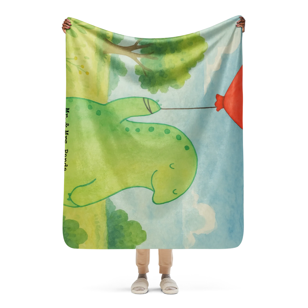 Sherpa Kuscheldecke Schildkröte Luftballon Design Schildkröte, Schildkröten, Mutausbruch, Motivationsspruch, Motivation