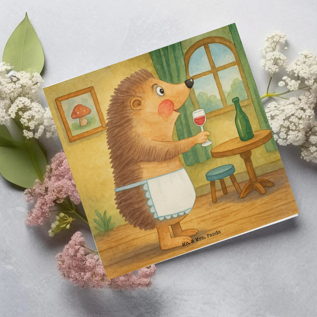 Deluxe Karte Igel Wein Design Karte, Grußkarte, Klappkarte, Einladungskarte, Glückwunschkarte, Hochzeitskarte, Geburtstagskarte, Hochwertige Grußkarte, Hochwertige Klappkarte, Tiermotive, Gute Laune, lustige Sprüche, Tiere, Wein Spruch, Igel, Geschenk Weintrinker, Geschenk Weinliebhaber, Wein Deko, Weinglas, Rotwein, Weißwein, Wein trinken