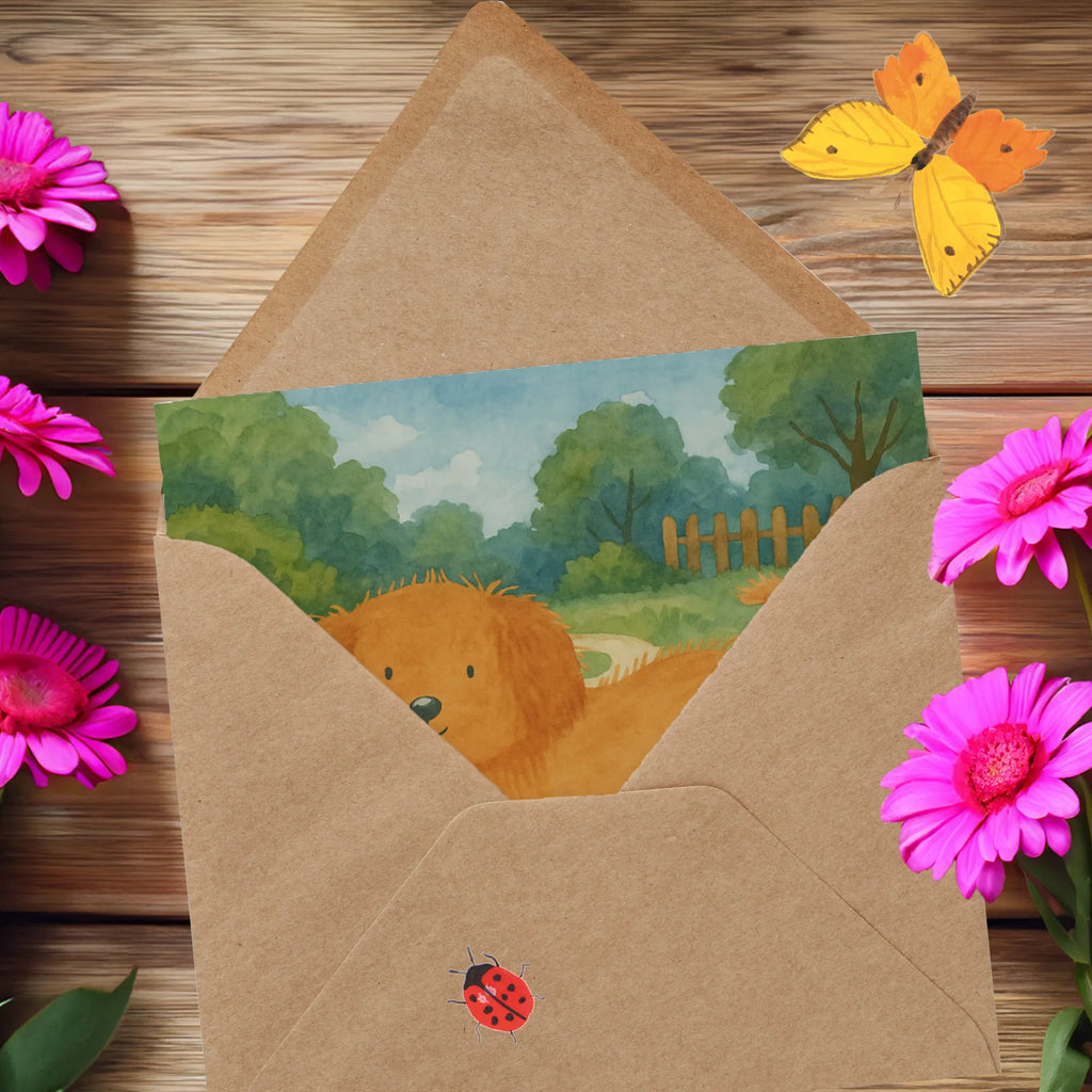 Deluxe Karte Hund Flauschig Design Karte, Grußkarte, Klappkarte, Einladungskarte, Glückwunschkarte, Hochzeitskarte, Geburtstagskarte, Hochwertige Grußkarte, Hochwertige Klappkarte, Hund, Hundemotiv, Haustier, Hunderasse, Tierliebhaber, Hundebesitzer, Sprüche, Hunde, Frauchen, Hundemama, Hundeliebe