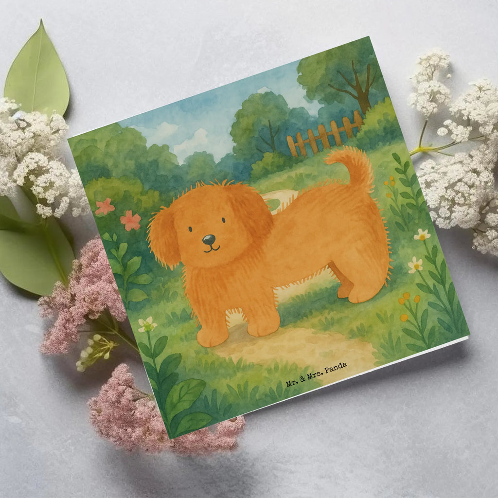 Deluxe Karte Hund Flauschig Design Karte, Grußkarte, Klappkarte, Einladungskarte, Glückwunschkarte, Hochzeitskarte, Geburtstagskarte, Hochwertige Grußkarte, Hochwertige Klappkarte, Hund, Hundemotiv, Haustier, Hunderasse, Tierliebhaber, Hundebesitzer, Sprüche, Hunde, Frauchen, Hundemama, Hundeliebe