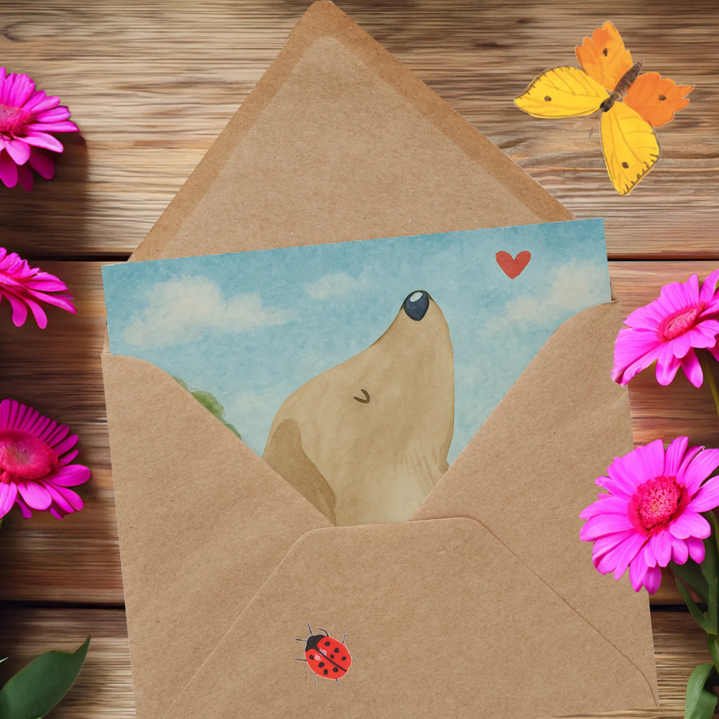 Deluxe Karte Hund Liebe Design Karte, Grußkarte, Klappkarte, Einladungskarte, Glückwunschkarte, Hochzeitskarte, Geburtstagskarte, Hochwertige Grußkarte, Hochwertige Klappkarte, Hund, Hundemotiv, Haustier, Hunderasse, Tierliebhaber, Hundebesitzer, Sprüche, Liebe, Hundeglück, Hundeliebe, Hunde, Frauchen