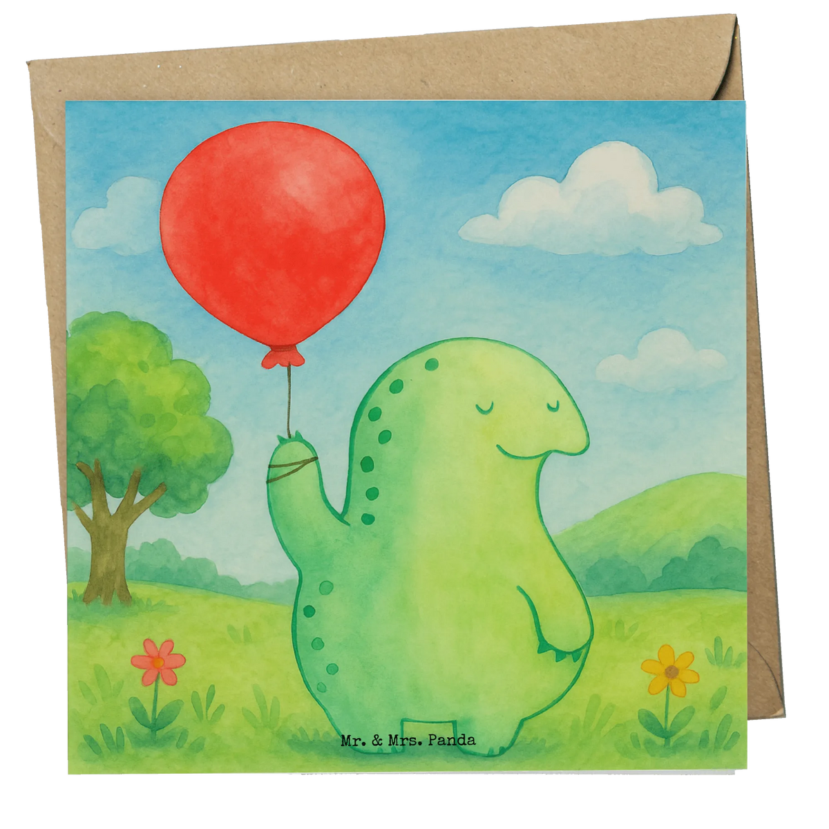 Deluxe Card tortoise balloon Design gift, gift ideas, cute, illustrated, tortoise, reptile, ancient creature, sweet, birthday gift, turtle gift items, funny turtle gifts, pet turtles, best friend, sister or daughter, turtle lover, courageous outburst, turtles, motivational slogan