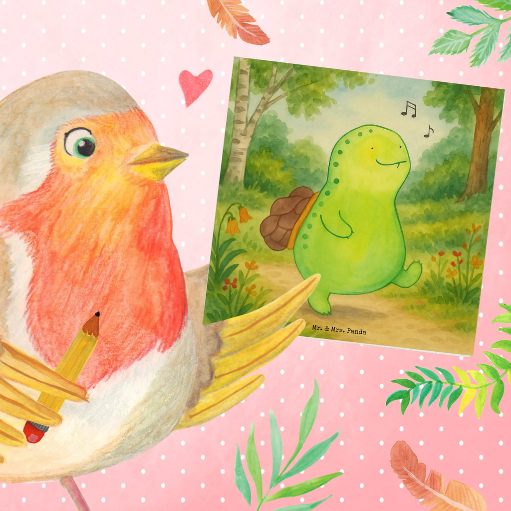 Deluxe Karte Schildkröte Pfeifen Design Karte, Grußkarte, Klappkarte, Einladungskarte, Glückwunschkarte, Hochzeitskarte, Geburtstagskarte, Hochwertige Grußkarte, Hochwertige Klappkarte, Schildkröte, Schildi, Schildkröten, fröhlich, Glück, Motivation, Lebensfreude, Depression, Trennung, Neuanfang