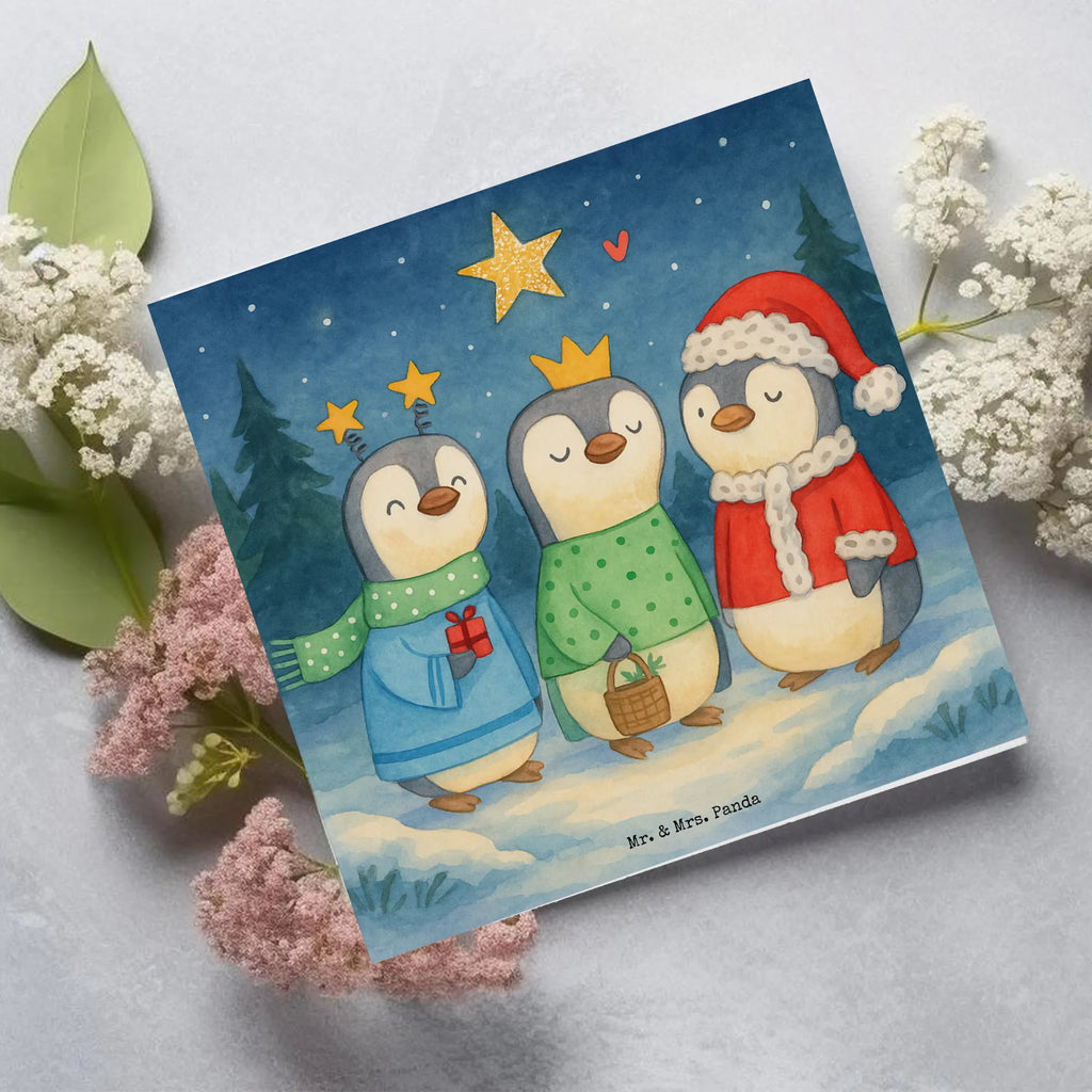 Deluxe Karte Winterzeit Heilige drei Könige Design Karte, Grußkarte, Klappkarte, Einladungskarte, Glückwunschkarte, Hochzeitskarte, Geburtstagskarte, Hochwertige Grußkarte, Hochwertige Klappkarte, Winter, Weihnachten, Weihnachtsdeko, Nikolaus, Advent, Heiligabend, Wintermotiv, Weihnachtsmann, Heilige drei Könige, Weihnachtstage, Weihnachtszeit