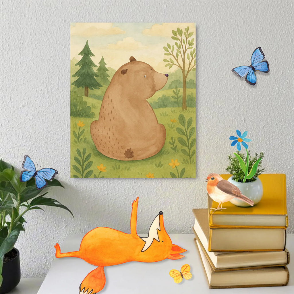 Paint by Numbers bear shoulder look Design bear, teddy, teddy bear, cuddly toy, bear love, world view, wisdom, bears, motivation, self-esteem