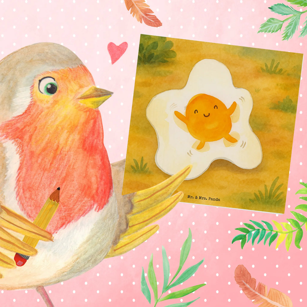 Deluxe Karte Spiegelei Ei Design Karte, Grußkarte, Klappkarte, Einladungskarte, Glückwunschkarte, Hochzeitskarte, Geburtstagskarte, Hochwertige Grußkarte, Hochwertige Klappkarte, Tiermotive, Gute Laune, lustige Sprüche, Tiere, Ei, Spiegelei, Schön, Tag, Glücklich, Liebe