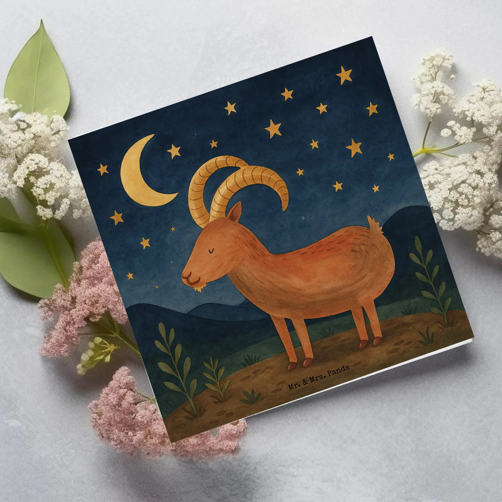 Deluxe Karte Sternzeichen Steinbock Design Karte, Grußkarte, Klappkarte, Einladungskarte, Glückwunschkarte, Hochzeitskarte, Geburtstagskarte, Hochwertige Grußkarte, Hochwertige Klappkarte, Tierkreiszeichen, Sternzeichen, Horoskop, Astrologie, Aszendent, Steinböcke, Steinbock Geschenk, Steinbock Sternzeichen, Geschenk Dezember, Geschenk Januar, Geburtstag Dezember, Geburtstag Januar, Ziege, Bock