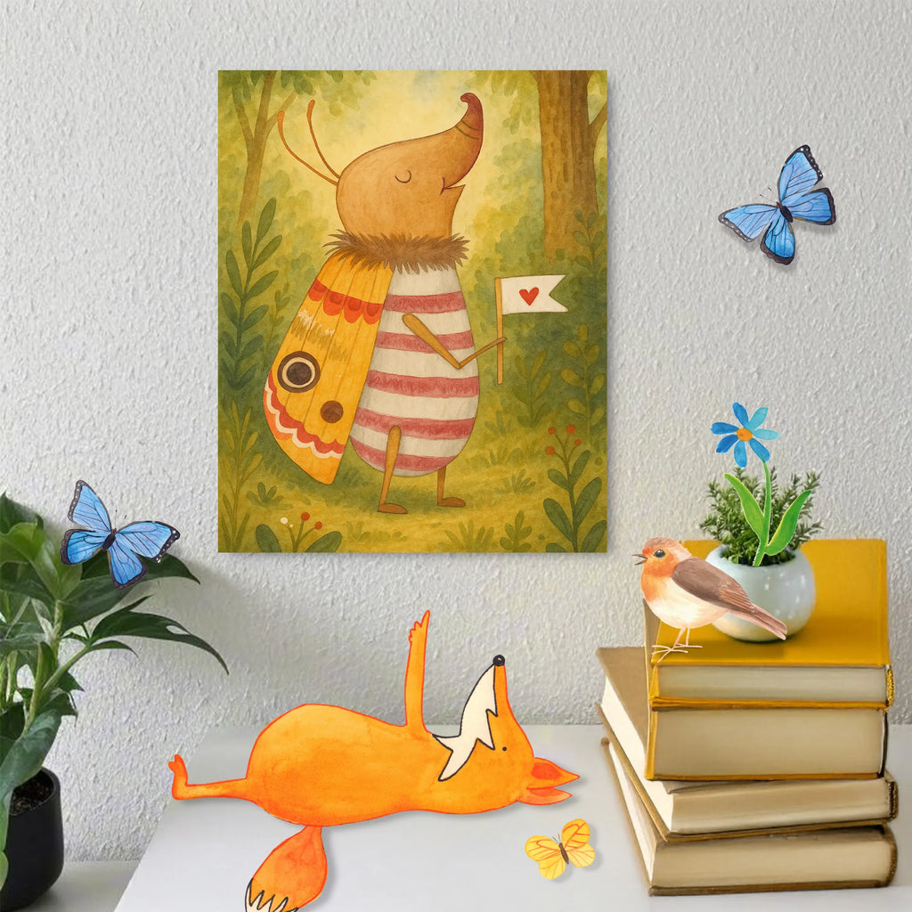 Malowanie według numerów ćma mała flaga Design Bastelidee, DIY, Künstler, Kunstwerk, Kreativität, Baseln, Ausmalbild, Malen, Malen nach Zahlen, Tiermotive, Gute Laune, lustige Sprüche, Tiere, süß, Was kostet die Welt, Käfer, Spruch lustig, Küche Deko, niedlich, Spruch witzig, Nachtfalter