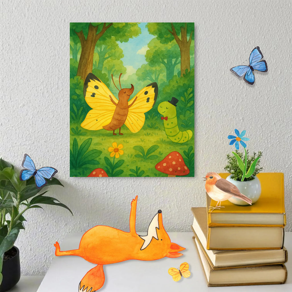 Malowanie według numerów gąsienica motyl Design Ausmalbild, Malen nach Zahlen, Kunstwerk, Tiermotive, Gute Laune, lustige Sprüche, Tiere, Erwachsen werden, Schmetterling, Aufwachsen, Hütchen, Kokon, Hut, Schönheit, Zitronenfalter, Raupe, Entwicklung