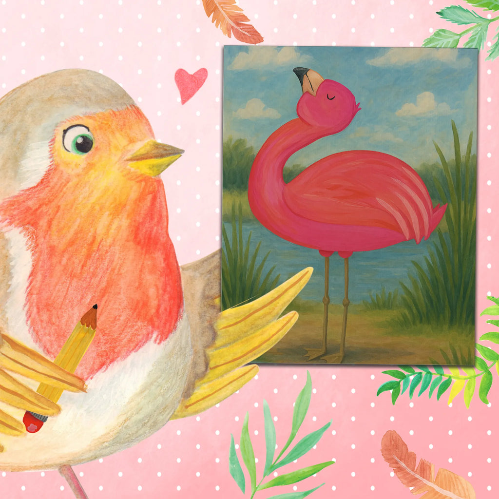 Malowanie według numerów Flamingo Duma Design Flamingo