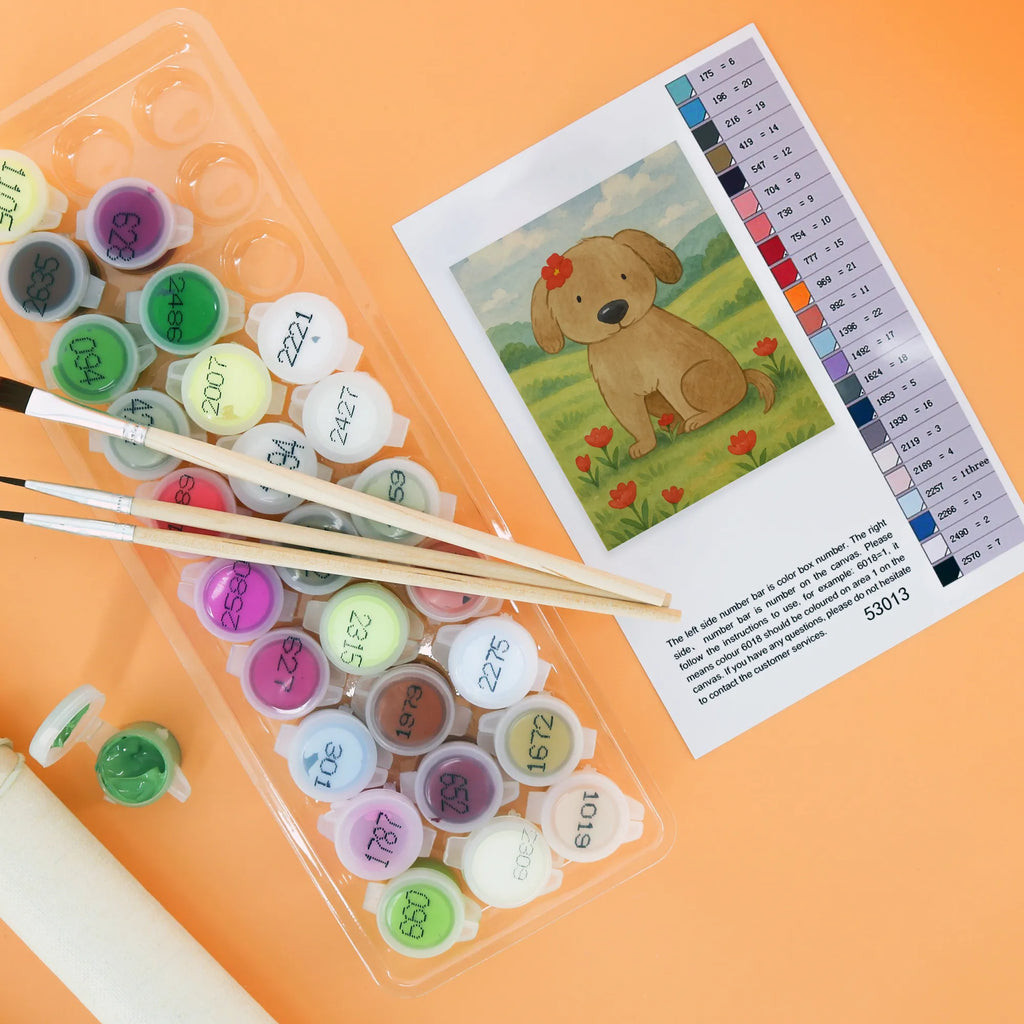 Malowanie według numerów pies Dama Design Baseln, DIY, Malen, Kunstwerk, Bastelidee, Malen nach Zahlen, Kreativität, Künstler, Ausmalbild, Hund, Hundemotiv, Haustier, Hunderasse, Tierliebhaber, Hundebesitzer, Sprüche, Liebe, Hundeglück, Hunde, Hundeliebe, Frauchen