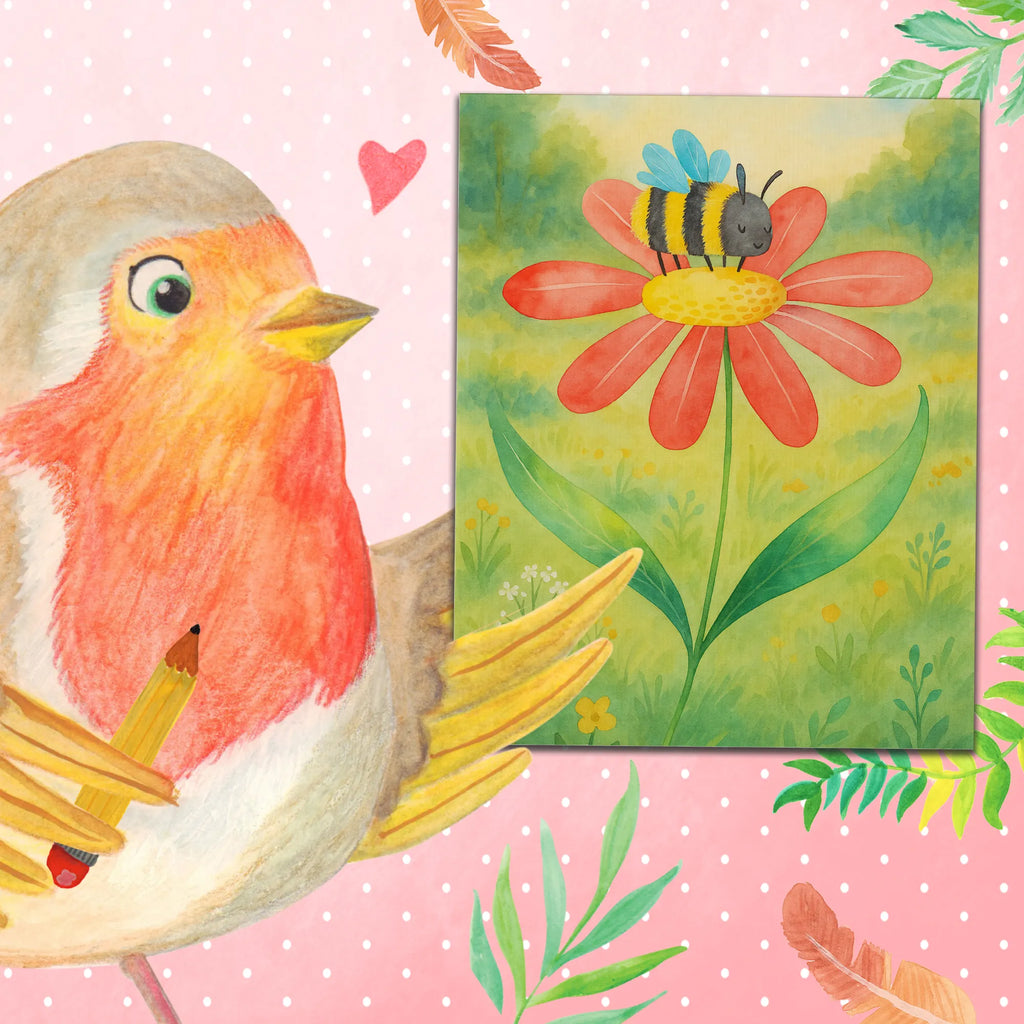 Malen nach Zahlen Hummel Blume Design Kreativität, Baseln, Künstler, Kunstwerk, Malen nach Zahlen, Malen, Ausmalbild, DIY, Bastelidee, Tiermotive, Gute Laune, lustige Sprüche, Tiere, Natur, Wespe, Blume, Hummel, Flauschig, Hummeln, Feld, Biene