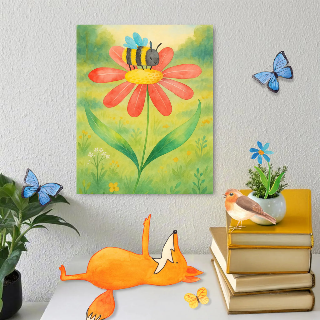 Malen nach Zahlen Hummel Blume Design Kreativität, Baseln, Künstler, Kunstwerk, Malen nach Zahlen, Malen, Ausmalbild, DIY, Bastelidee, Tiermotive, Gute Laune, lustige Sprüche, Tiere, Natur, Wespe, Blume, Hummel, Flauschig, Hummeln, Feld, Biene