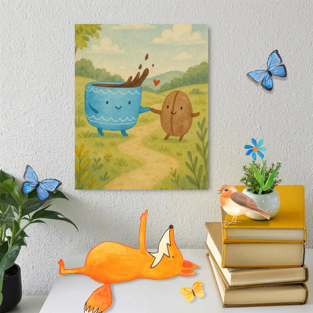 Malowanie według numerów kawa ziarno Design Kunstwerk, Kreativität, Malen nach Zahlen, DIY, Ausmalbild, Künstler, Malen, Baseln, Bastelidee, Tiermotive, Gute Laune, lustige Sprüche, Tiere, Kaffee, Kaffeebohne, Genuss, Zufriedenheit, Glück