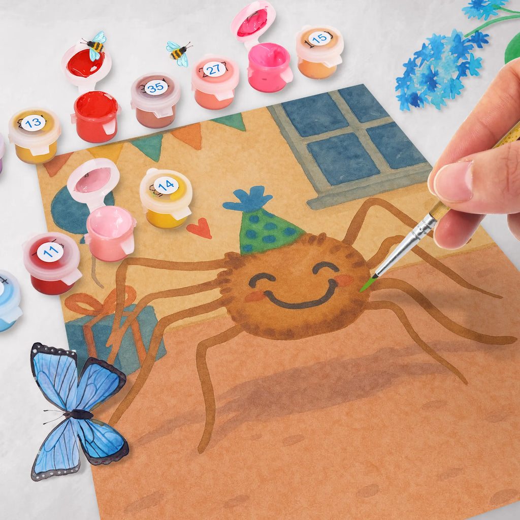 Malowanie według numerów Pająk Agata Impreza Design Pająk Agathe, Pająk, Agathe, Filmy, Towary