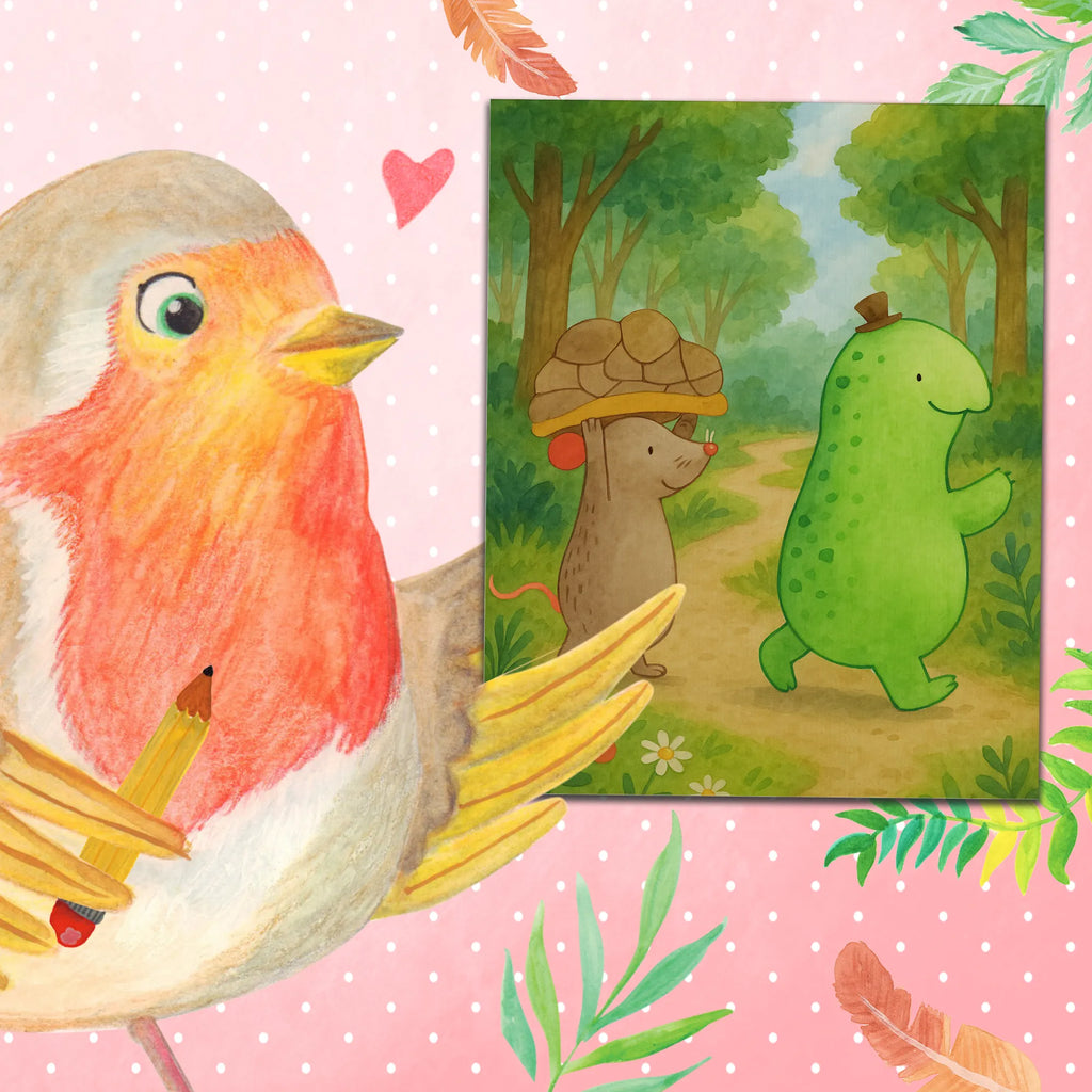 Malowanie według numerów żółw mysz Design Skałka