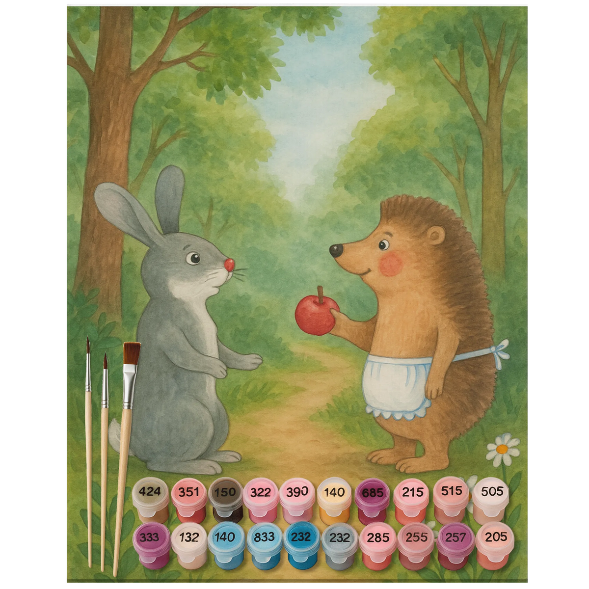 Malen nach Zahlen Hase Igel Design Malen nach Zahlen Bild, malen mit zahlen, acryl malset, malen nach zahlen set, Zahlenbild, Acryl Malen nach Zahlen, Malen nach Zahlen, acrylmalerei set, kreativ set, leinwand malerei, Malen nach Zahlen Leinwand, leinwand malset, diy set, malerei nach zahlen, DIY Malen nach Zahlen, malset, Lustige Sprüche, Tiere, Tiermotive, Gute Laune, Hase, Herzschmerz, Liebeskummer Geschenk, Spruch Romantisch, Trösten, Trennungsschmerz, Liebe Spruch, Igel und Hase, Igel