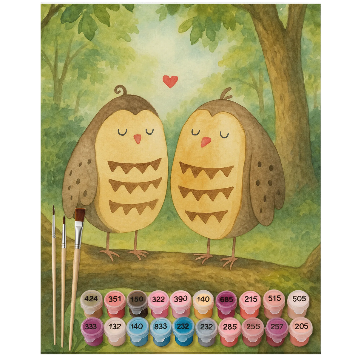 Malen nach Zahlen Eulen Liebe Design DIY Malen nach Zahlen, acryl malset, Malen nach Zahlen Leinwand, malen mit zahlen, Zahlenbild, malset, Malen nach Zahlen, malen nach zahlen set, acrylmalerei set, malerei nach zahlen, leinwand malerei, kreativ set, leinwand malset, Malen nach Zahlen Bild, Acryl Malen nach Zahlen, diy set, Eule, Freundin Geschenk, Wortspiel Lustig, Liebe Spruch, Hochzeit Spruch, All You Need Is Love, Owl, Freund, Eule Deko, Liebe