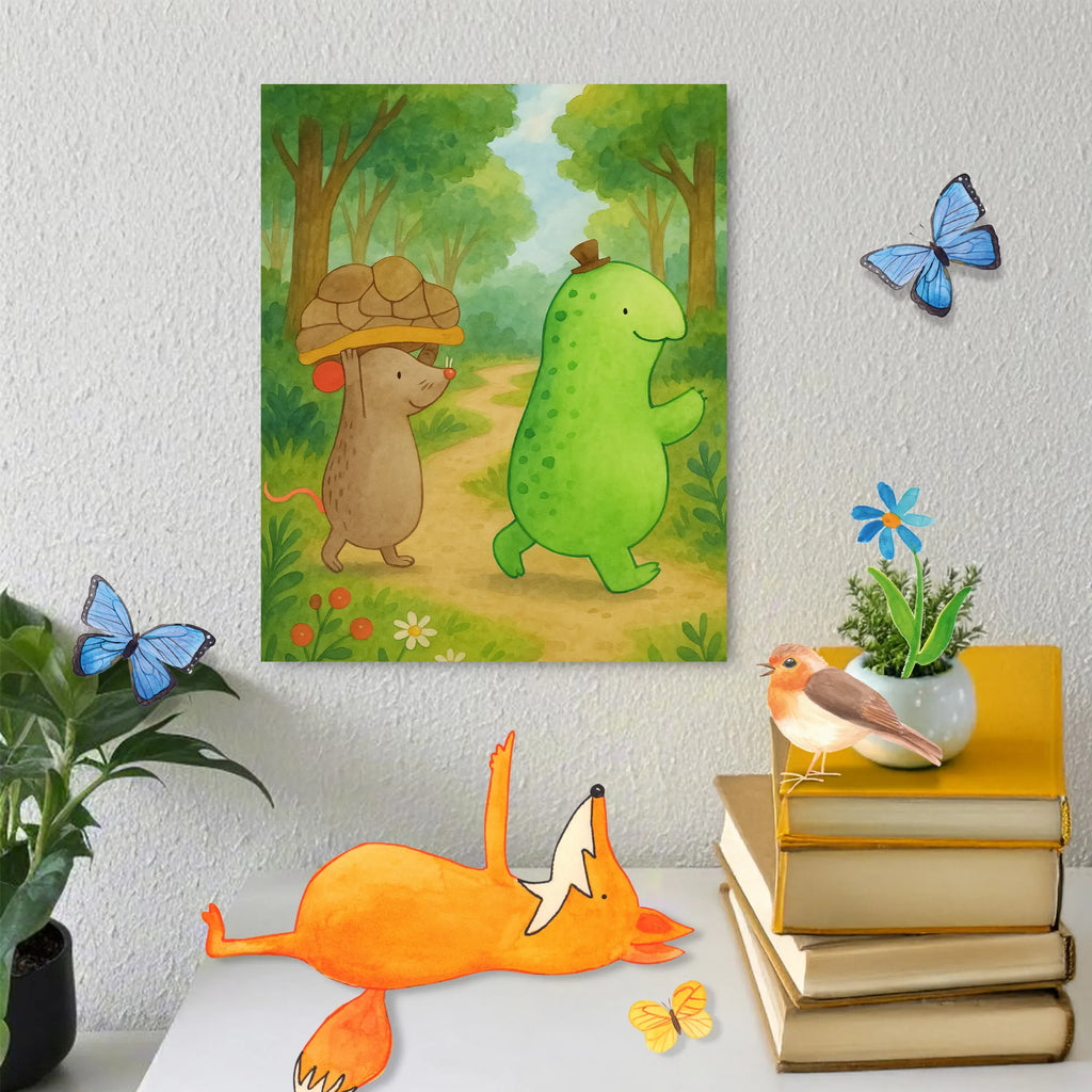 Malowanie według numerów żółw mysz Design Skałka