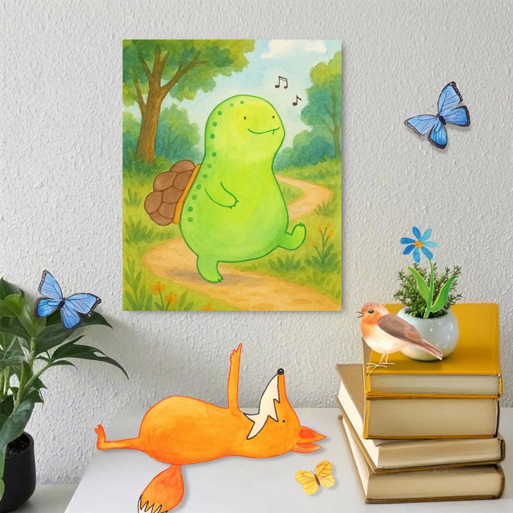 Malowanie według numerów żółw gwizdać Design Ausmalbild, Kunstwerk, Malen nach Zahlen, Schildkröte, fröhlich, Schildkröten, Trennung, Neuanfang, Lebensfreude, Schildi, Glück, Motivation, Depression