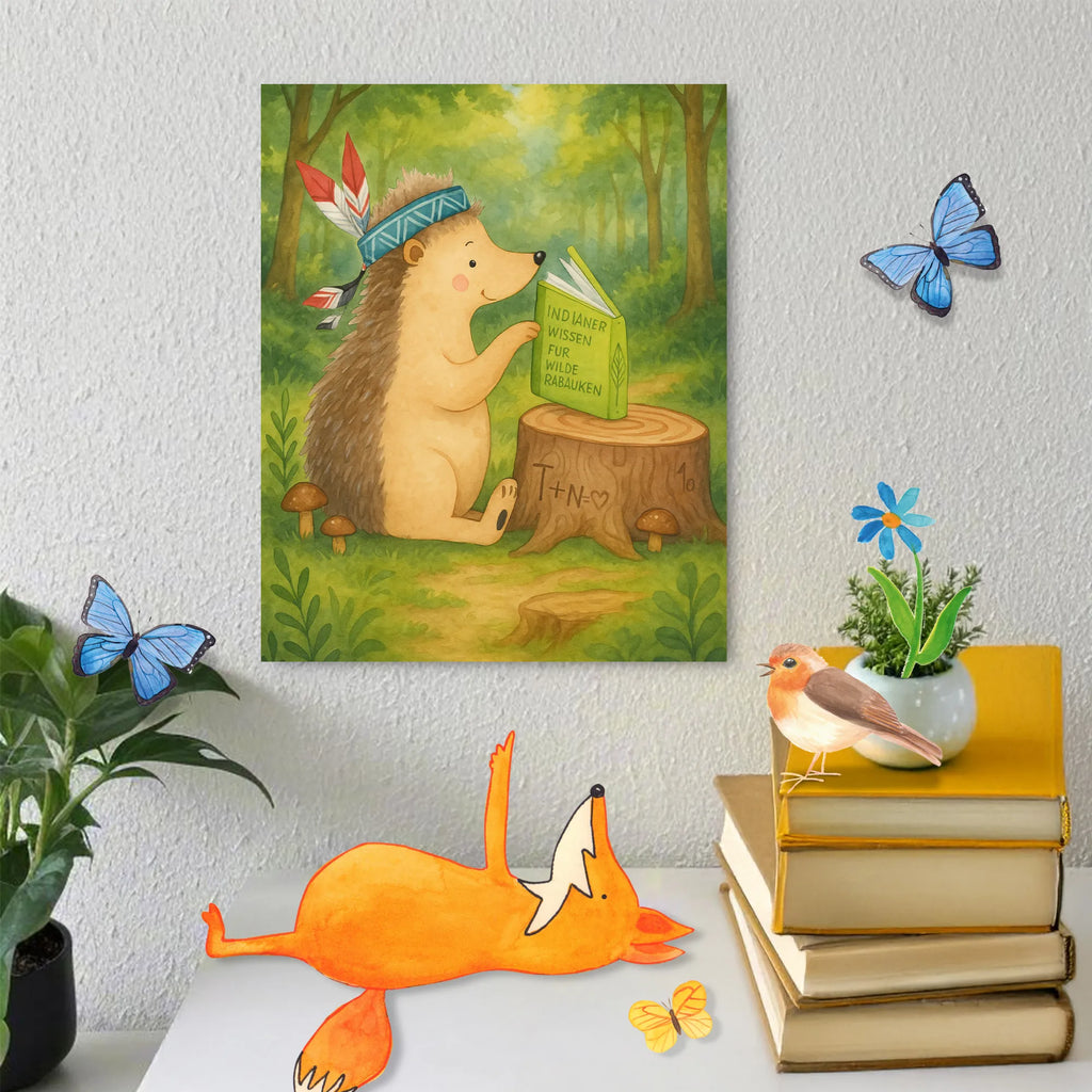 Malowanie według numerów jeż Ozdoba z piór Design Waldtiere, zwierzęta