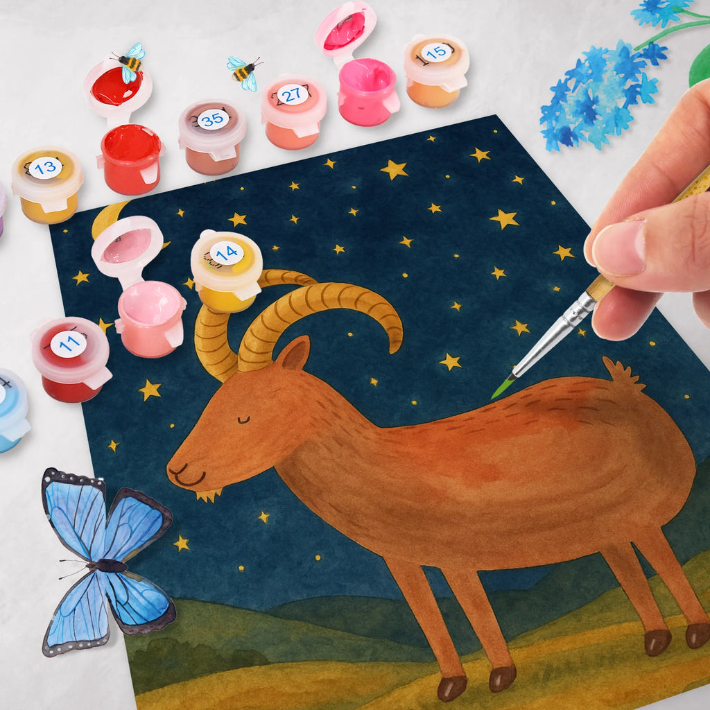 Paint by Numbers Star sign Capricorn Design Künstler, Malen nach Zahlen, Kreativität, DIY, Malen, Bastelidee, Ausmalbild, Kunstwerk, Baseln, Tierkreiszeichen, Sternzeichen, Horoskop, Astrologie, Aszendent, Geschenk Dezember, Steinböcke, Steinbock Sternzeichen, Geburtstag Dezember, Geschenk Januar, Bock, Geburtstag Januar, Steinbock Geschenk, Ziege