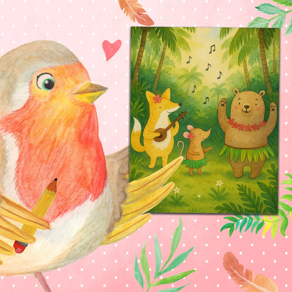 Malowanie według numerów zwierzęta leśne Aloha Design Ausmalbild, Kunstwerk, Künstler, Bastelidee, Baseln, Malen, Kreativität, DIY, Malen nach Zahlen, Tiermotive, Gute Laune, lustige Sprüche, Tiere, Aloha, Waldtiere, Tanzen, Bär, Lachen, Leben, Hase, Musik, Igel, Wald