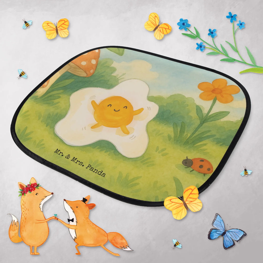 Sonnenschutz Auto Spiegelei Ei Design