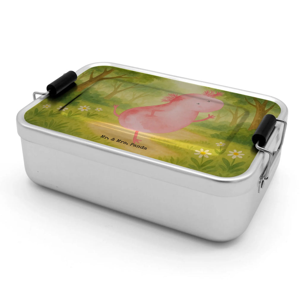 Metall Brotdose Axolotl Tanzen Design Brotdose, Metall Brotdose, Kinder Brotdose, Pausenbox, Schul Brotdose, Brotbox Metall, Brotdose Metall, Brotbox, Metallbox, Vintage Brotdose, Vesperdose Metall, Metall Brotbox, Lunchbox Metall, Brotdose Arbeit, Axolotl, Molch, Verrückt, Lurche, Beste Freundin, Freundin, Axolot, Sterne, Lurch, Dachschaden, Schwanzlurch