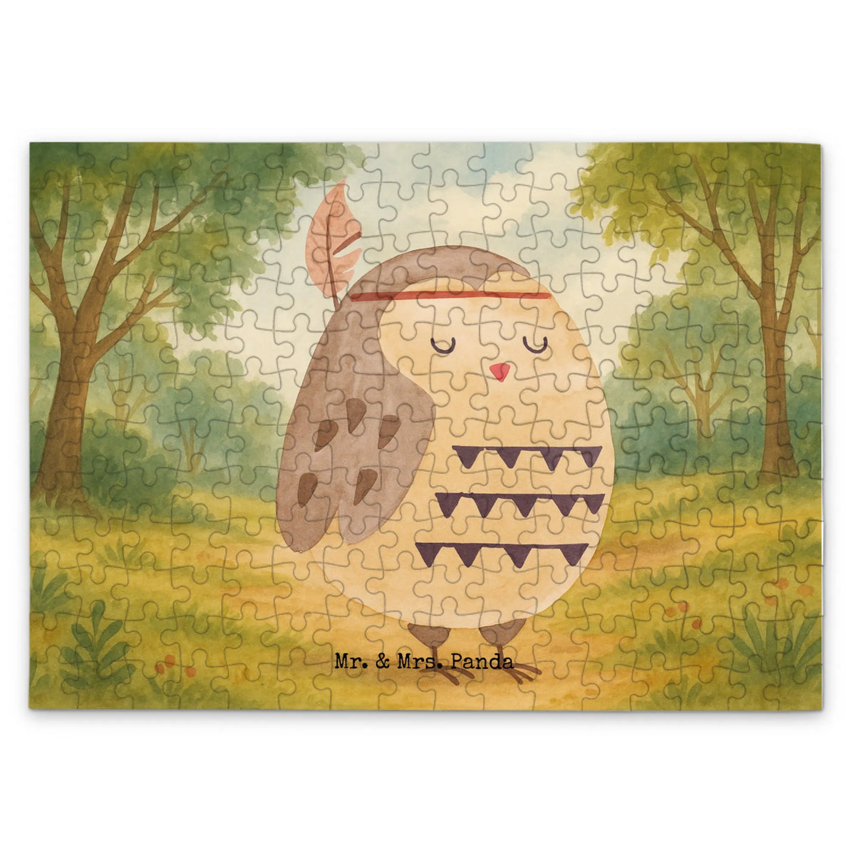 Puzzle Eule Federschmuck Design 1500 Teile Puzzle, 500 Teile Puzzle, Puzzle, Geduldspiel, 1000 Teile Puzzle, Legespiel, 300 Teile Puzzle, 2000 Teile Puzzle, Puzzlespiel, Eule, Das Leben Ist Ein Abenteuer, Eule Deko, Reisespruch, Federschmuck, Dekoration, Owl